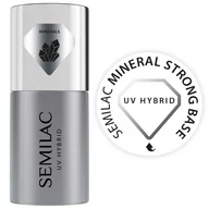 Lakiery hybrydowe - Baza Semilac Mineral Strong Base 7ML - miniaturka - grafika 1