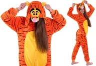 Piżamy chłopięce - Tygrysek Piżama Tygrys Przebranie Kigurumi 176 - miniaturka - grafika 1
