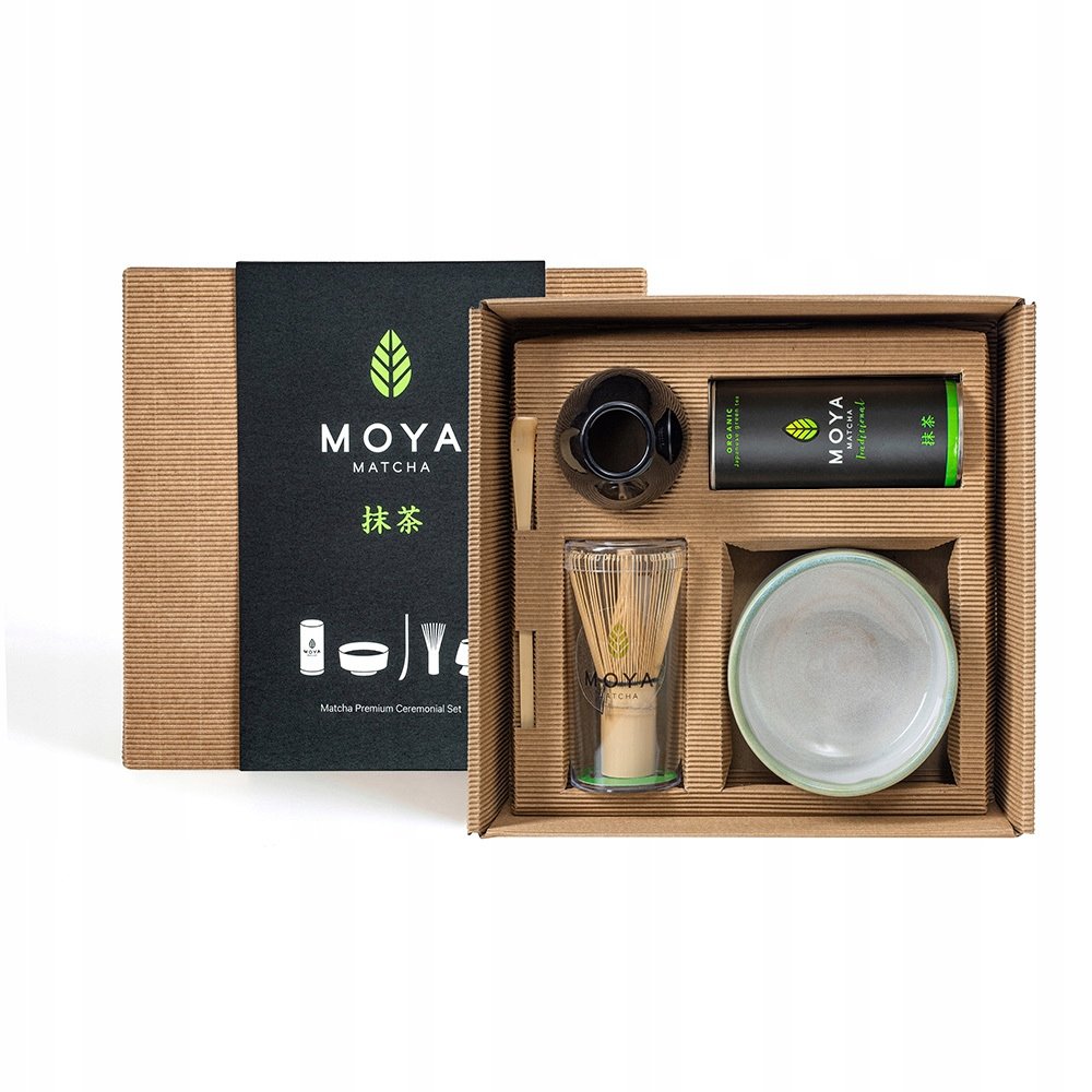 Zestaw do matchy ceremonialny Moya Matcha Tradycyjna i czarka Asa
