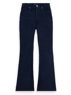 Scotch & Soda Dżinsy - Flared fit - w kolorze granatowym - Spodenki damskie - miniaturka - grafika 1