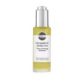 Serum do twarzy - Vitamin C Tetra 15% Time-Reversing Treatment luksusowe serum z bursztynem i żeń-szeniem 30ml - miniaturka - grafika 1