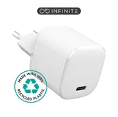 Ładowarki do telefonów - eSTUFF INFINITE USB-C Charger EU PD - miniaturka - grafika 1
