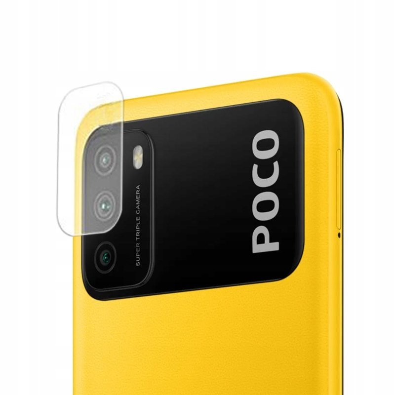 SZKŁO NA APARAT DO XIAOMI POCO M3 SZKIEŁKO OCHRONNE NA OBIEKTYW KAMERĘ TYŁ