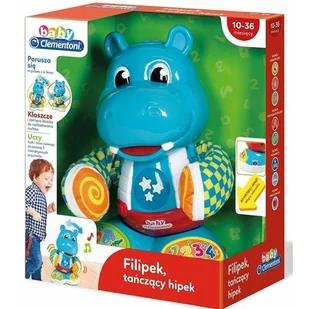Clementoni Filipek tańczący hipek CLE50109 - Zabawki interaktywne dla dzieci - miniaturka - grafika 1