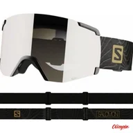 Gogle narciarskie - Gogle narciarskie Salomon S/VIEW ML Black/White 2022/2023 - miniaturka - grafika 1