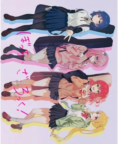Plakat Anime Bocchi the Rock! BTR_030 A3 (custom)