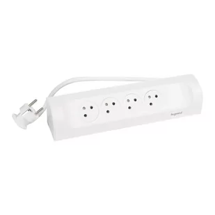 Przedłużacz Legrand 4x zásuvka, 1m (L049404) Biały - Przedłużacze i rozgałęźniki - miniaturka - grafika 1