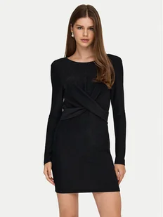ONLY Sukienka koktajlowa Rich 15360278 Czarny Regular Fit - Sukienki - miniaturka - grafika 1
