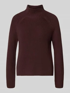 Sweter z dzianiny o kroju regular fit z czystej bawełny - Swetry damskie - miniaturka - grafika 1