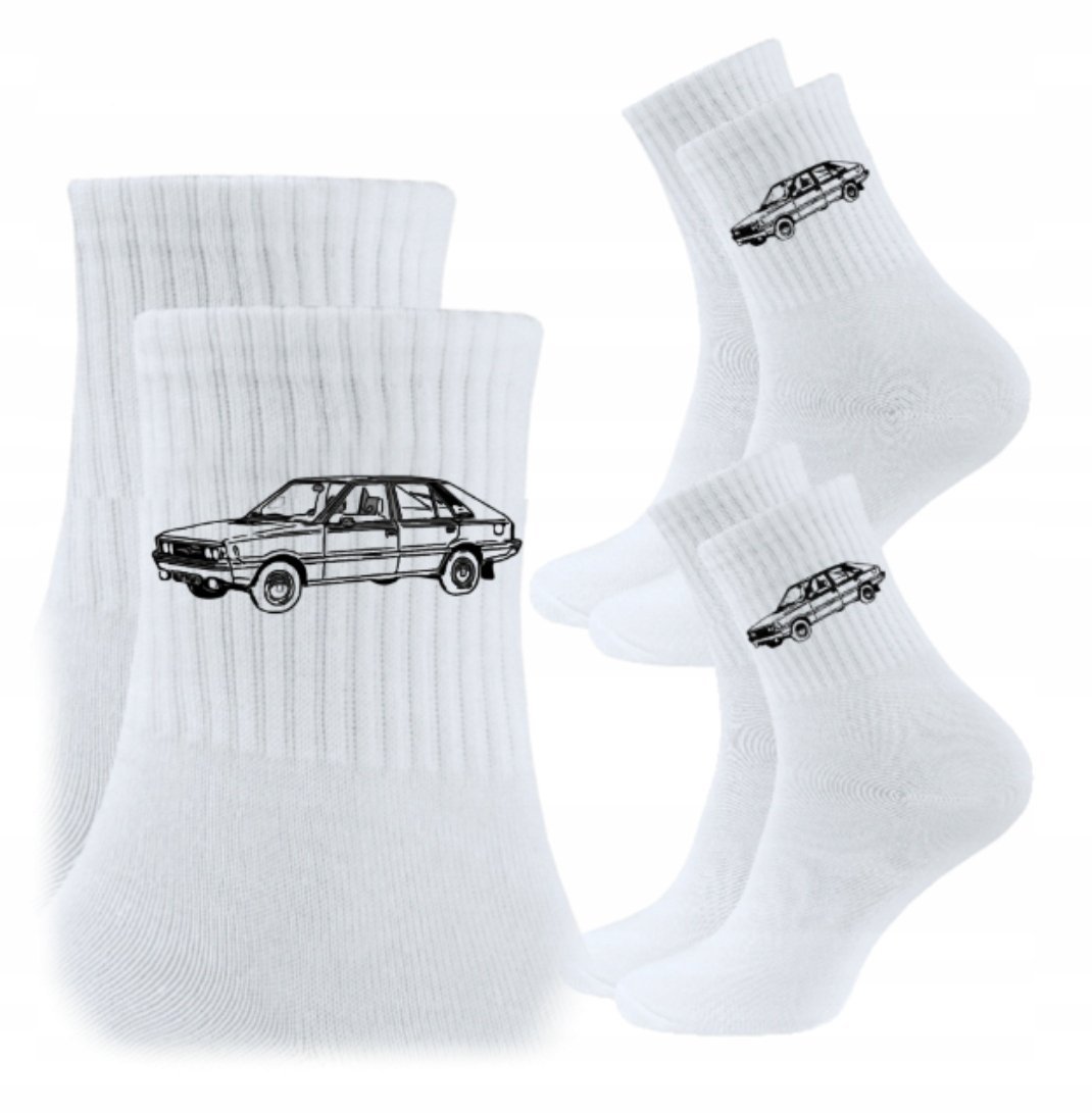 3x Skarpetki Urodziny Prezent Skarpety STARE SAMOCHODY POLONEZ