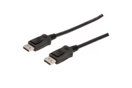 Kable komputerowe i do monitorów - Assmann Kabel połączeniowy DisplayPort 1.1a z zatrzaskami Typ DP/DP M/M czarny 5m AK-340100-050-S - miniaturka - grafika 1