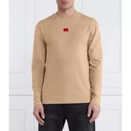 Koszulki męskie - HUGO Longsleeve Diragoto | Regular Fit - miniaturka - grafika 1