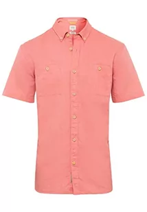 camel active Męska koszula 409219/1S49, koralowa czerwień, 3XL, Coral Red, 3XL - Koszule męskie - miniaturka - grafika 1