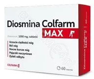 Serce i układ krążenia - Colfarm COLFARM Diosmina MAX 1000 mg 60 tabl 3361542 - miniaturka - grafika 1