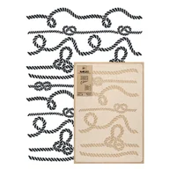 Szablony malarskie - szablon malarski wielokrotny powtarzalny ROPE KNOTS - miniaturka - grafika 1