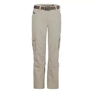Spodnie damskie - G.I.G.A. DX Damskie spodnie na co dzień z odpinanymi nogawkami i paskiem/spodnie turystyczne - GS 37 WMN PNTS, jasnopiaskowe, 42, 38388-000 - grafika 1