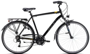 Rower trekkingowy Romet Wagant 28 XL(23") czarno-żółto-złoty - Rowery - miniaturka - grafika 1