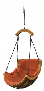 4iQ Fotel Alpha Wiszący Łuk Terracotta bujak ogrodowy - Fotele ogrodowe wiszące - miniaturka - grafika 1