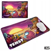 Podkładki pod mysz - PODKŁADKA POD MYSZKĘ MYSZ WZORY DO WYBORU - AMONG US GRY 29x36cm - miniaturka - grafika 1