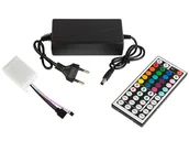 Żarówki LED - Zestaw taś.LED RGB 5050 5m/300 ster+zas - miniaturka - grafika 1