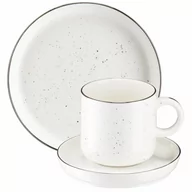 Serwisy do kawy i herbaty - Serwis kawowy porcelanowy 6 os POLVERE VILLA ITALIA - miniaturka - grafika 1