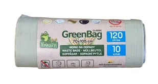 Worki na śmieci Bio kompostowalne Eko 120l/10szt - Worki na śmieci Worki na śmieci Bio kompostowalne Eko 120l/10szt - Worki na śmieci - miniaturka - grafika 2