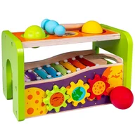 Klocki - Przebijanka Z Młotkiem Cymbałki - miniaturka - grafika 1