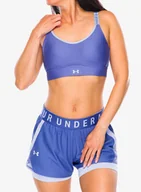 Bielizna sportowa damska - Stanik sportowy Under Armour Infinity 2.0 Mid Sports Bra - starlight/celeste - miniaturka - grafika 1