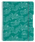 Zeszyty szkolne - Herlitz Kołozeszyt A580k kratka Colors turkus (4szt) - zeszyt - miniaturka - grafika 1