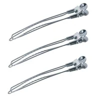 Pozostałe akcesoria fryzjerskie - Kiepe Klipsy do włosów 12 sztuk, stalowe, model - 13004 Profesjonalny sprzęt fryzjerski - rozmiar 120mm 150 ml - miniaturka - grafika 1