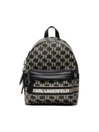 Plecaki - KARL LAGERFELD Plecak 221W3078 Czarny - miniaturka - grafika 1