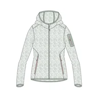 Kurtki damskie - CMP - Damska kurtka Knit-Tech ze stałym kapturem, Jade-White, 42 - miniaturka - grafika 1