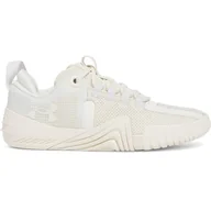 Buty sportowe damskie - Damskie buty treningowe crossfit Under Armour UA W TriBase Reign 6 - beżowe - miniaturka - grafika 1
