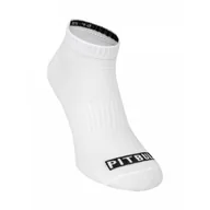 Odzież taktyczna i umundurowanie - Skarpetki Pit Bull Pad Pitbull cienkie (3-pak) - Białe  43/46 - miniaturka - grafika 1