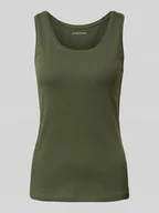 Koszulki i topy damskie - Top o kroju slim fit z mieszanki bawełny - miniaturka - grafika 1