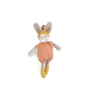 Maskotka króliczek w czapce rudy 678022 - Maskotki i pluszaki - miniaturka - grafika 1
