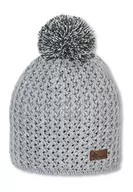 Czapki damskie - Sterntaler Strickmütze Cappellopello Czapka z dzianiny dla niemowląt, Szary (Srebrny Melange 542), Talla Única (talla del fabricante: 55) - miniaturka - grafika 1