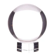 Dekoracje domu - Kryształowa Kula z Podstawką 100mm - miniaturka - grafika 1