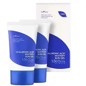 Kremy do twarzy z filtrem - Isntree Hyaluronic Acid Watery Sun Gel, 2x50ml - miniaturka - grafika 1