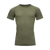 Koszulki sportowe męskie - Koszulka DEVOLD Lauparen Merino 190 Base Tee Man lichen M - miniaturka - grafika 1