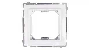 Kontakt Simon Simon Basic Adapter /przejściówka/ 45x45mm biały BMA45M/11 BMA45M/11 - Gniazdka elektryczne - miniaturka - grafika 1