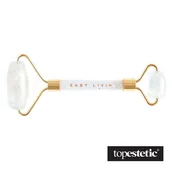 Rollery do masażu - Easy Livin Easy Livin Roller z Kryształu Wałeczek do masażu i liftingu twarzy 1 szt. - miniaturka - grafika 1