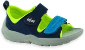 Buty dla chłopców - Dziecięce sandały dla chłopca Befado 721P008 Fly Granatowy - miniaturka - grafika 1