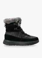 Buty zimowe męskie - Buty zimowe damskie Columbia Slopeside Peak Luxe - black/graphite - miniaturka - grafika 1