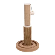 Legowiska dla kotów - FLAMINGO Drapak dla kota Ayla, 29x29x53,5 cm, kremowy - miniaturka - grafika 1