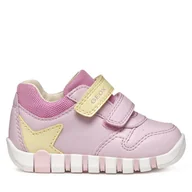 Buty dla dziewczynek - Sneakersy Geox B Iupidoo B5558A 05402 CE82M Różowy - miniaturka - grafika 1