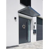 Daszki nad drzwi - Gutta Zadaszenie BS 3D-LINE PC 16mm 13 x 90 x 160 cm antracyt - miniaturka - grafika 1