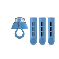 Dzbanki filtrujące - Filtr do butelki DAFI 3 szt. + nakrętka - Niebieski - miniaturka - grafika 1
