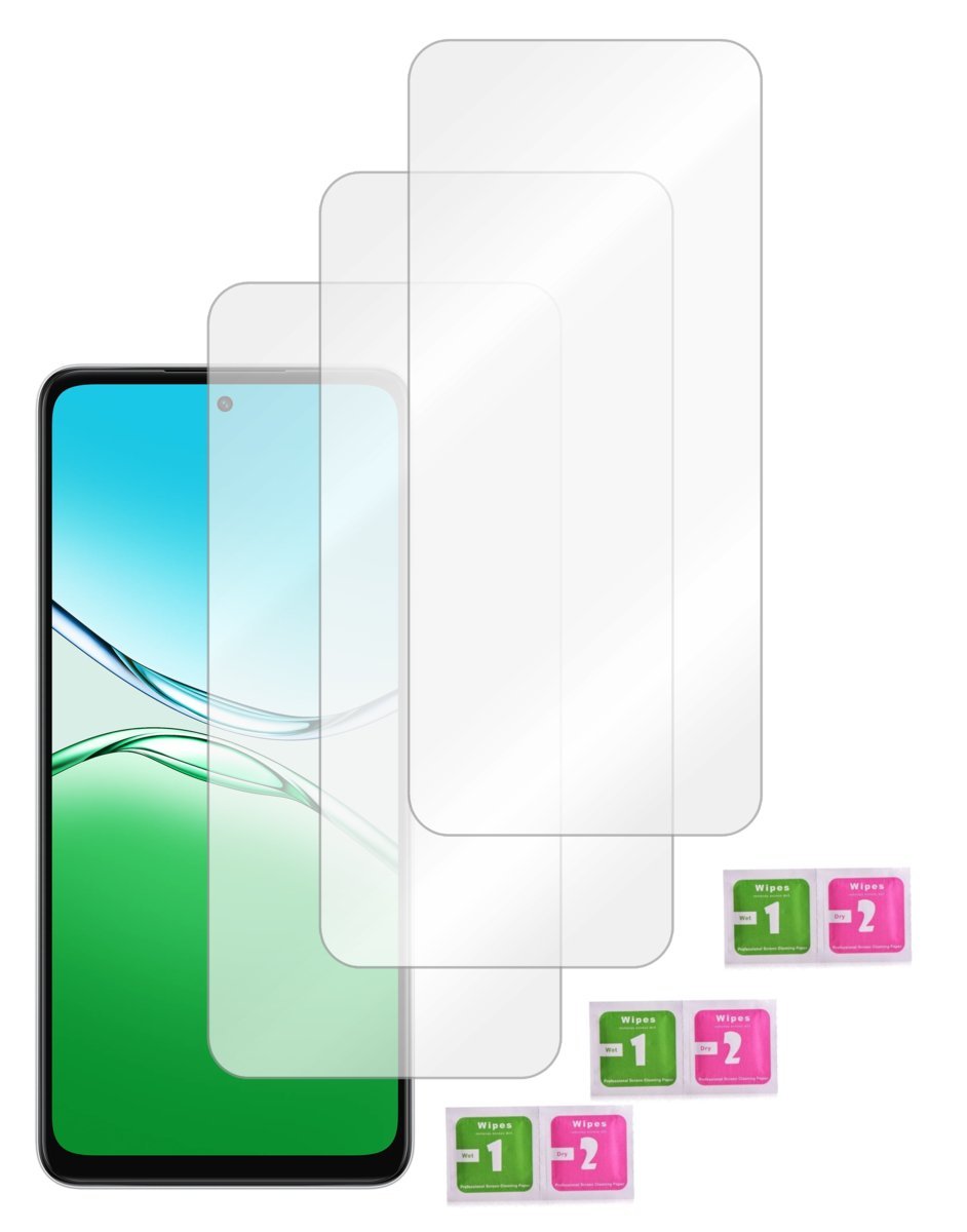 Szkło do OPPO A5 5G hartowane ochrona na ekran szybka glass 9H 3 sztuki