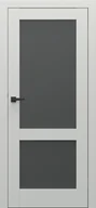 Drzwi wewnętrzne - Porta Drzwi Wewnętrzne Z Szybą Grande C.1 Lakier Szary - miniaturka - grafika 1